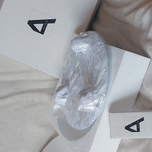 Elegance Mice N'Cheese glass plate silver plated set - Picture 2 of 6